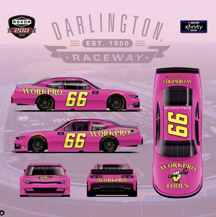 WORKPRO® Tools Brings CountryTime Lemonade No. 68 Car Back To Life For Throwback Weekend At Darlington