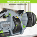 WORKPRO 20V Electric Drain Auger with 2.0AH Battery and Charger - 25Ft Plumbing Snake Drain Hair Removal Tool Set