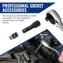 WORKPRO 18 Pcs Drive Tool Accessory Set