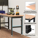 WORKPRO 48"/60" Adjustable Workbench 2000 LBS Load Capacity Hardwood Worktable with Power Outlets