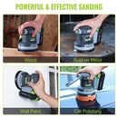 WORKPRO Brushless and Cordless 20V 5in Electric Orbit Sander