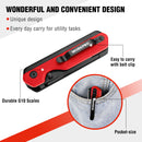 WORKPRO 2-in-1 Folding Knife, Quick-Change Box Cutter with Belt Clip, Liner Lock, and G10 Handle, Extra 10 SK5 Blades Included
