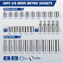 WORKPRO 32-piece Mechanics Tool Set