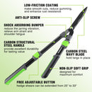 WORKPRO Manual Hedge Trimmers with Steel Wavy Blade