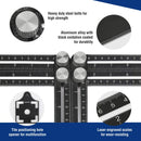 WORKPRO 10" Contour Gauge and 6-Sided Angle Measuring Tool Combo Kit
