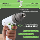 WORKPRO 12V Cordless Drill Driver Set with 6 Pcs Bits, 3/8-Inch Keyless Chuck, Variable Speed, 18 Touque Setting - Pink Ribbon