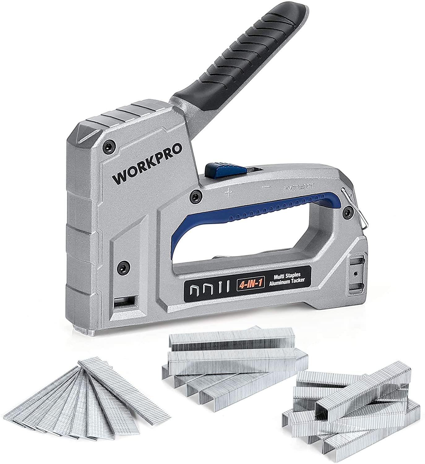 WORKPRO 6 in 1 Cordless Staple Gun, 3.6V Rechargeable Electric