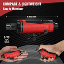 WORKPRO Air Die Grinder, 1/4-Inch Pneumatic Straight Die Grinder, 25000RPM, Air-Powered Die Grinder 1/4" & 1/8" Collets Included