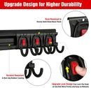 WORKPRO Garage Tool Organizer Wall Mount Garden Tool Organizer Storage Rack Heavy Duty Tool Hangers 64 Inch