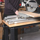 WORKPRO 48"/60" Adjustable Workbench 2000 LBS Load Capacity Hardwood Worktable with Power Outlets