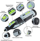 WORKPRO 12V Cordless Rotary Tool Kit & 276-piece Rotary Tool Accessories Kit & 8-Piece Clamp Set & 4-in-1 Staple Gun Kit