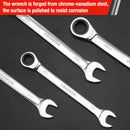 WORKPRO 7-Piece Ratcheting Combination Wrench Set