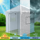 WORKPRO 8'x 8' Portable Walk-in Greenhouse