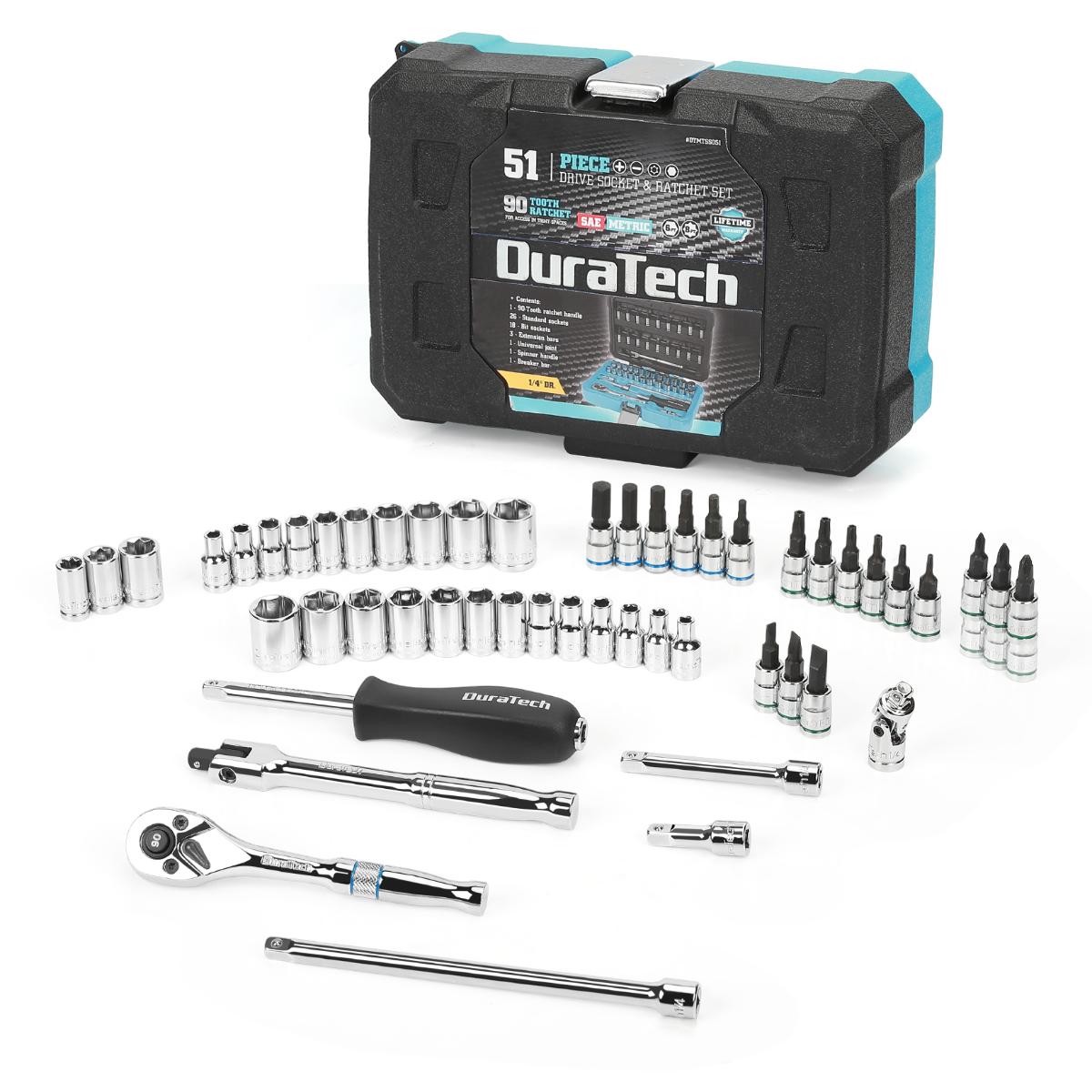 DURATECH 51-Piece 1/4