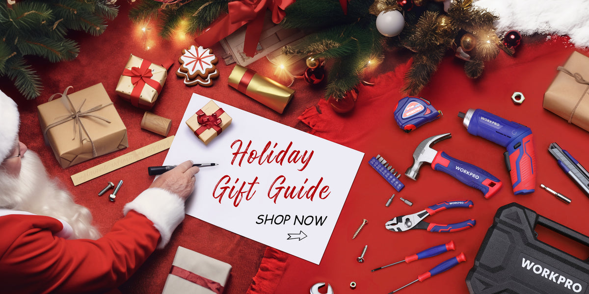 WORKPRO Christmas Gift Guide for DIY Enthusiasts