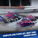 WORKPRO Pliers Set, 20-Piece Pliers Set with 2-pack Organizer Rack | Channel Locks Plier and Vise Grip Plier Assortment