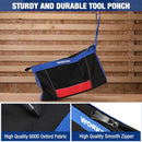 WORKPRO 12" Tool Pouches with Zipper, Utility Bag Pouch for Tool Organizers and Storage, Small Tool Bag, Multipurpose Storage pouch 2-Pack