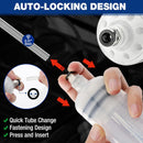 WORKPRO 500CC Manual Fluid Extractor, Multi-Purpose Oil Syringe, Oil Suction Pump, Manual Extraction and Filling Pump, Automotive Oil Syringe