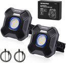 WORKPRO Magnetic Work Light, 4000mAh Rechargeable LED Work Lights with Stand, Portable 2000LM Flood Light for Camping, Fishing, Car Repair, Emergency, Job Site Lighting, Mechanic Light with 5 Modes