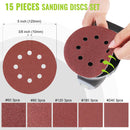 WORKPRO Brushless and Cordless 20V 5in Electric Orbit Sander