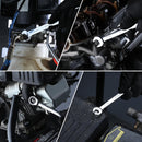 WORKPRO Multi-Size Ratcheting Wrench SAE, CR-V