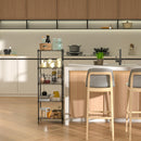 WORKPRO 5-Tier Metal Storage Shelving, 17-3/8"W x 11-1/2"D x 51-1/2"H, 550 LBS Load Capacity