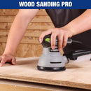 WORKPRO 50-Piece 220 Grit Sanding Discs - 5-Inch 8-Hole Hook and Loop Sandpaper for Random Orbital Sander (Not for Oscillating Tools or Mouse Sander)