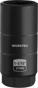 WORKPRO Oil Pressure Sensor Socket, Automotive Professional Oil Pressure Switch Socket 3/8" Drive x 1" and 1-1/16" 25mm 27mm, Quick Removing Installing Oil Sending Unit Universal Fit