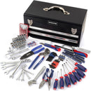 WORKPRO 239-Piece Household Tool Set with 2-Layer Drawers Heavy Duty Metal Box - Perfect for Household, DIY, Auto