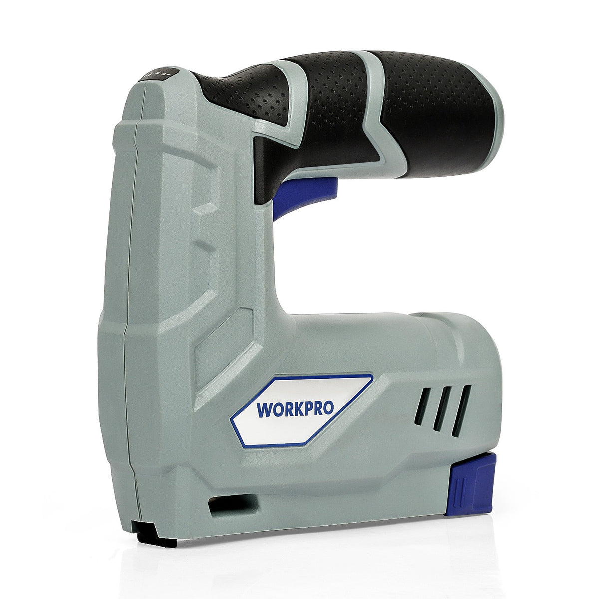 WORKPRO 3.6V Electric Staple Nail Gun with USB cable, innovation and durable quality, gray and black