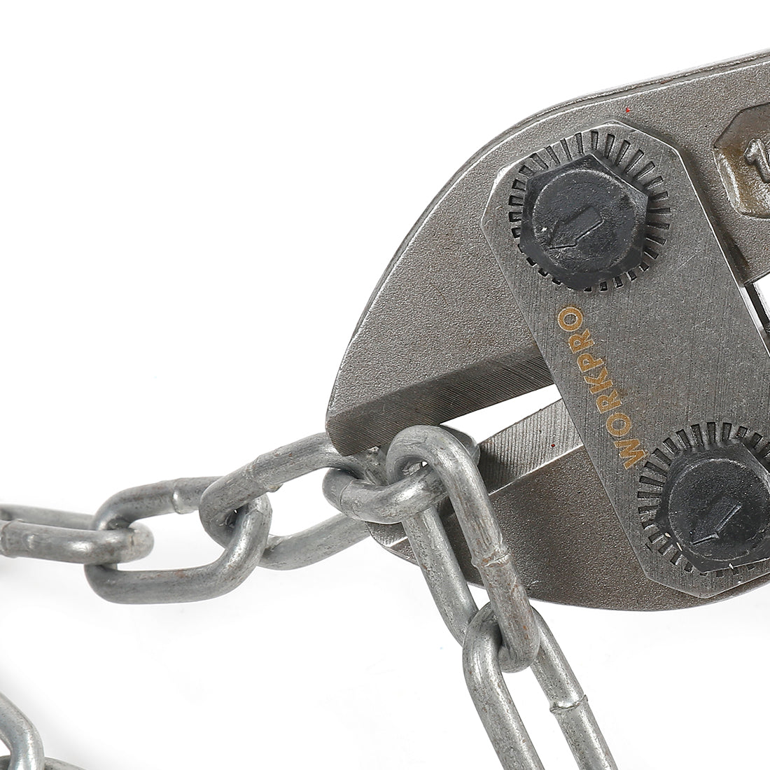 WORKPRO 14" Bolt Cutter, Bi-Material Handle with Soft Rubber Grip, Red&Blue