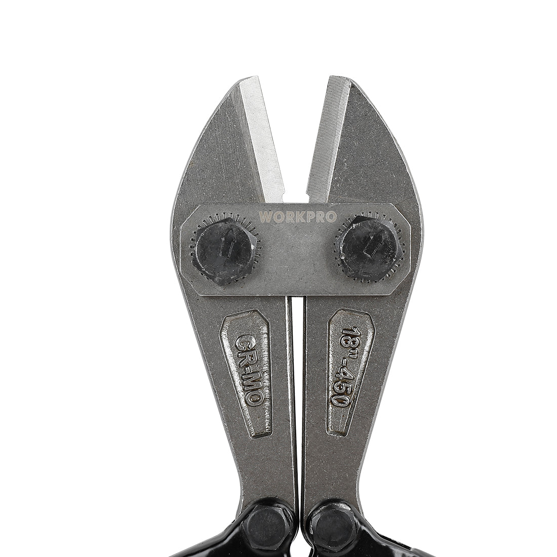 WORKPRO Bolt Cutter, Bi-Material Handle with Soft Rubber Grip, 18", Chrome Molybdenum Steel Blade