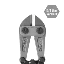 WORKPRO Bolt Cutter, Bi-Material Handle with Soft Rubber Grip, 24", Chrome Molybdenum Steel Blade