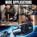 WORKPROX Press Tool, 20V Brushless Electric Pipe Crimping Tool for 1/2", 3/4", 1" Copper Pipes, Cordless Press Tool Kit with 3 Press Jaws, 2-Pack 2.0Ah Batteries with Carrying Case