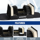 WORKPRO Extra Wide Boot Brush Scraper, Shoe Cleaner Brush, Boot Scrubber, Heavy Duty Boot Cleaning Brush Outdoor