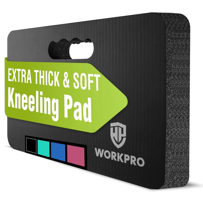 WORKPRO 1-Pack Extra Thick Foam Kneeling Pad, 17.5 x 11 x 1.5 in