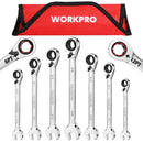 WORKPRO 7-Piece 3-in-1 Reversible Ratchet Wrench Set