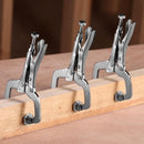 WORKPRO 4-Piece 6" Locking C-Clamp with Swivel Pads Set, Heavy Duty Adjustable Vise Grip Pliers, 4 Pack Welding Clamp for Woodworking, Metalworking, Auto Repair and Home Workshop