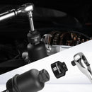 WORKPRO 28mm Oil Filter Socket Wrench, Oil Filter Removal Tool, Oil Filter Change Set, Ideal for Some Dodge Ram 6.7L Cummins Oil/Fuel Filter Canister
