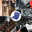 WORKPRO 10-Piece Impact Socket Adapter Set with Case, CR-MO Steel | 4-PC Adapter/Reducer + 3-PC Universal Joint Socket + 3-PC 1/4" Hex Shank Extension, 1/4",3/8",1/2" Drive, Impact Grade