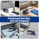 WORKPRO 3 Pack Staplers, Pink, Black, Blue, 2-in-1 Stapler with Staples