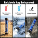 WORKPRO Rechargeable LED Flashlight, High Lumens IPX7 Waterproof Heavy-Duty Flash Light, 3 Mode Super Bright Handheld Aluminum Flashlight for Home, Camping, Hiking, Emergency