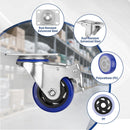 WORKPRO 3 Inch Caster Wheels, 1760LBS Heavy Duty Casters Set of 4, Swivel Casters with Brake, Locking Industrial Casters for Workbench, Furniture, Cart