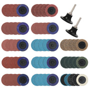 WORKPRO 101 Pcs Sanding Discs Set 2 inch Discs with 1/4 inch Holder