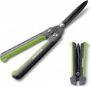WORKPRO 23” Hedge Shears, Foldable Hedge Clippers for Most Garden Plants | Manual Hedge Trimmers with Wavy Blades & Ergonomic Handle, Garden Shears for Hedges, Shrubs, Boxwood, Dense Garden Growth