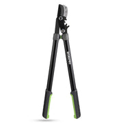 WORKPRO anvil tree lopper with black handles and green non-slip grips