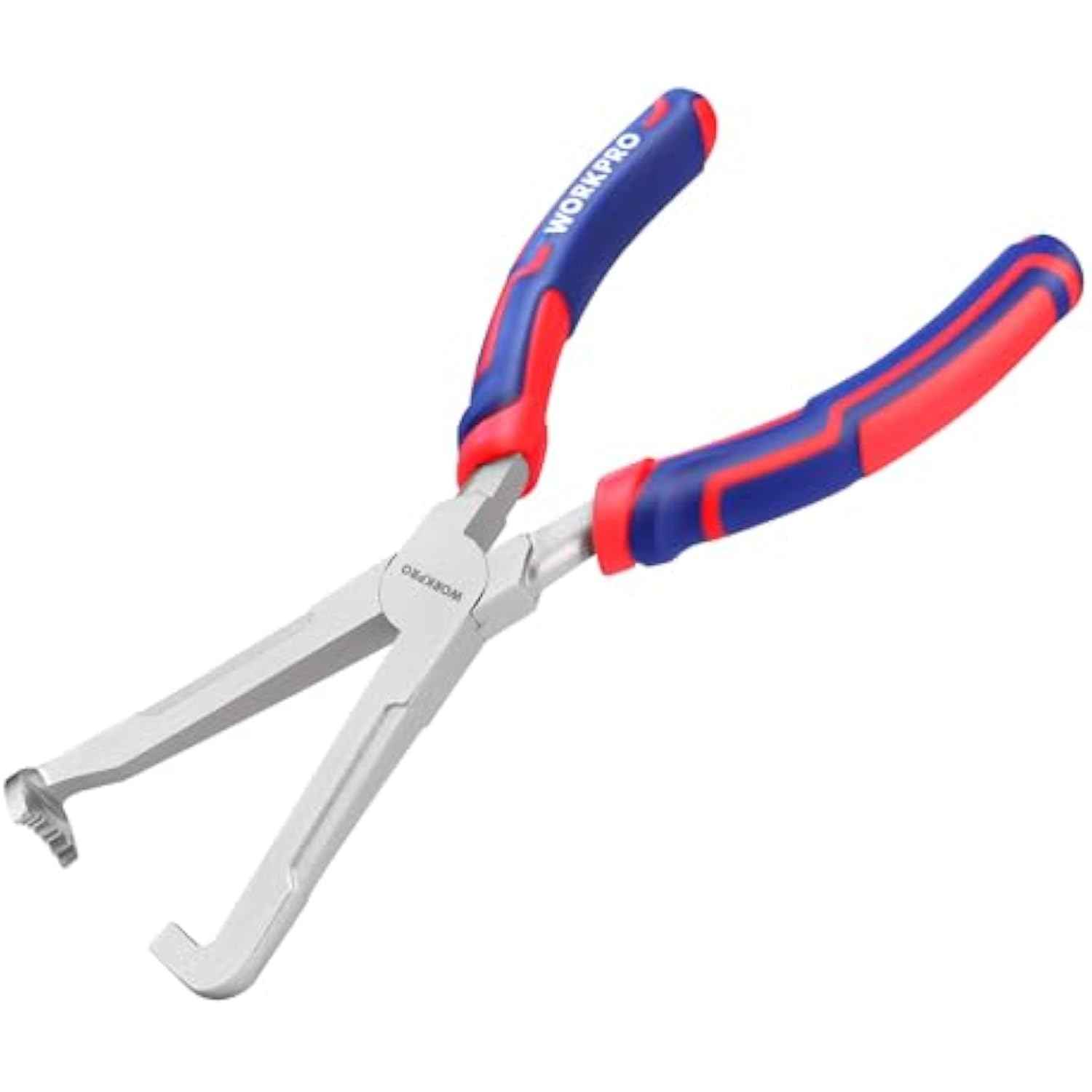 WORKPRO Electrical Disconnect Pliers, 8 Inch Automotive Electrical Connector Pliers with Ergonomic Handle, Fixion Tools Pliers, Automotive Plug Removal Tool for Car Fuel Pump, Spark Plug