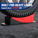 WORKPRO RV Leveling Blocks Kit, 9-Piece Camper Trailer Levelers | Heavy Duty RV Leveling System with Anti-Slip Mats, Bubble Levels & Carry Bag for Stable Camper and Trailer Setup