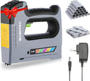 WORKPRO 5 in 1 Cordless Staple Gun, 3.6V Rechargeable Electric Stapler with 2000 Staples and Nails, Upholstery Staple Gun for Wood, Furniture, Office, and DIY Projects