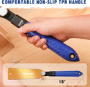 WORKPRO 8 Inch Japanese Pull Saw, Double-Edged Hand Saw for Wood Cutting with 7-9&18 TPI, SK5 Flexible Blade Flush Cut Saw with Non-Slip TPR Handle, Perfect Woodworking Tool Gift